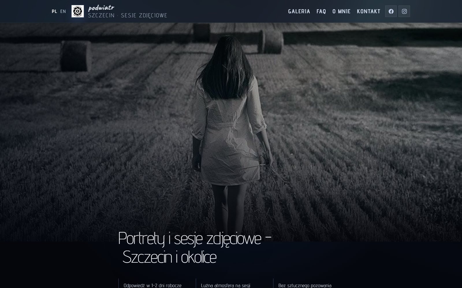 Podgląd strony Podwiatr - fotografia